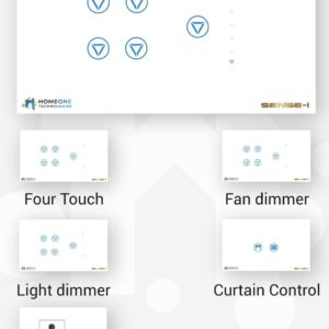 4 Module Touch Panel