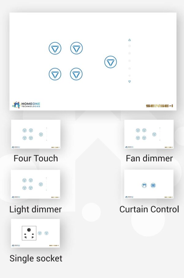4 Module Touch Panel